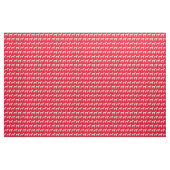Great Dane Dog Silhouette Pet Red Stof (Yard (91,4 cm))