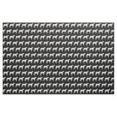 Great Dane Dog Silhouette Pet Stof (Fat Quarter)