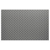 Great Dane Dog Silhouettes Pattern Grey and Black Stof (Yard (91,4 cm))
