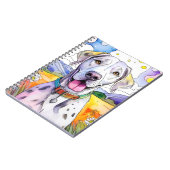 Great Dane Dog Spiral Notitieboek (Linkerzijde)