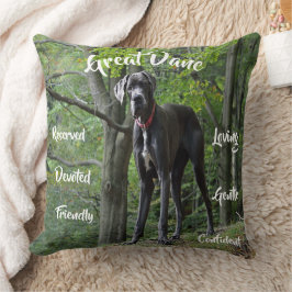 Great Dane Dog Traits Sierkussen Home Accenten