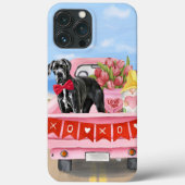 Great Dane Dog Valentijnsdag Truck Case-Mate iPhone Case (Achterkant)