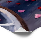 Great Dane Dog Valentine's Day Perfect Poster (Hoek)