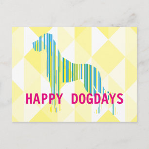 Great Dane Dogdays-Briefkaart Briefkaart