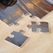 Great Dane Dogs Christmas Snow Holiday Legpuzzel (Zijkant)