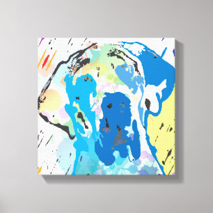 Great Dane drukwerk Canvas Afdruk