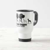 Great Dane Duitse Beker Reisbeker (Voorkant rechts)