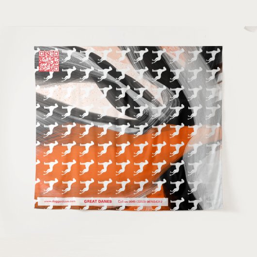 Great Dane easy Wandkleed (Voorkant (horizontaal))