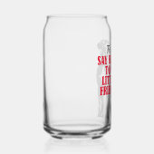 Great Dane eerst Blikvorm Glas (Links)