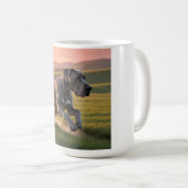 Great Dane Elegant Coffee Mok (Voorkant rechts)