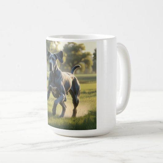Great Dane Elegant Coffee Mok (Voorkant rechts)