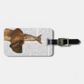 Great Dane en Chihuahua Bagagelabel (Voorkant horizontaal)