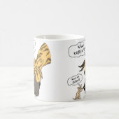 Great Dane en Chihuahua Brindle Koffiemok (Center)