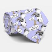 Great Dane en Chihuahua MerleB Stropdas (Opgerold)