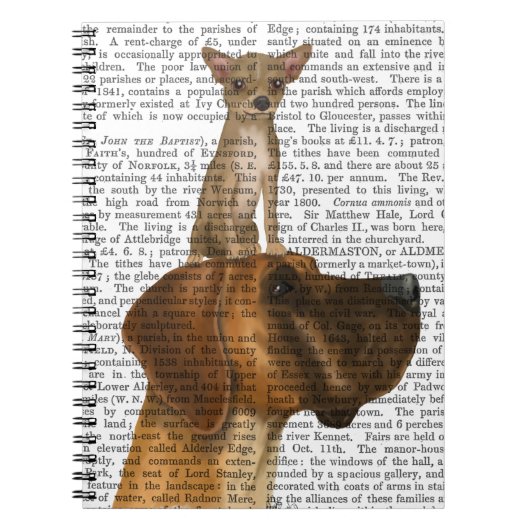 Great Dane en Chihuahua Notitieboek (Voorkant)
