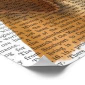 Great Dane en Chihuahua Poster (Hoek)