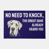 Great Dane Entree  Deurmat (Voorkant)