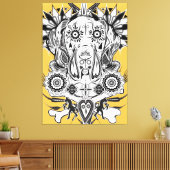 Great Dane Extremo Canvas Afdruk (Insitu (Woonkamer))