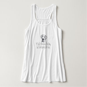 Great Dane Feminiene wijze woorden je bent genoeg Tanktop