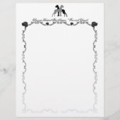 Great Dane Floral Border (Voorkant)