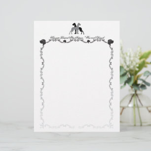 Great Dane Floral Border