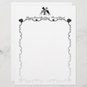 Great Dane Floral Border (Voorkant / Achterkant)