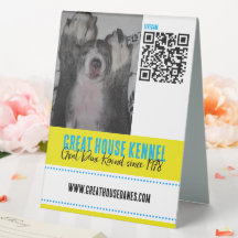 Great Dane Fokkerij QR Code Promotie bord