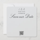 Great Dane fotografie Huwelijk Save The Date (Voorkant)