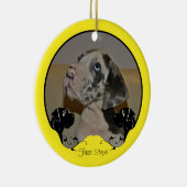 Great Dane Fotografisch Ornament (Rechts)
