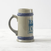 Great Dane Friends Hair of the Dog beer stein Bierpul (Links)