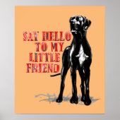 Great Dane Fun Poster (Voorkant)