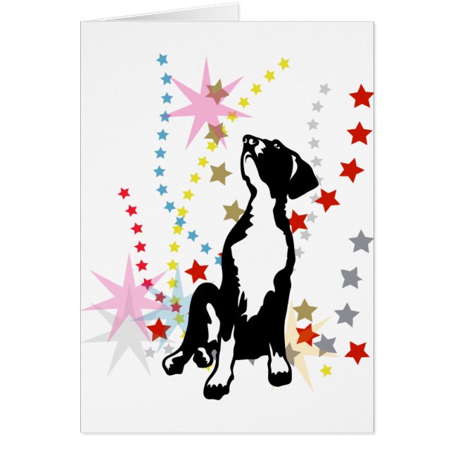 Great Dane Funny Stars (Voorkant)