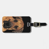 Great Dane Gentle Giant Bagagelabel (Voorkant horizontaal)