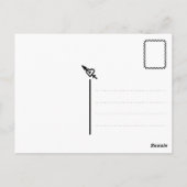 Great Dane Gezicht Briefkaart (Achterkant)