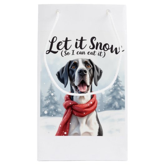 Great Dane Gift bag Klein Cadeauzakje (Achterkant)