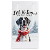 Great Dane Gift bag Klein Cadeauzakje (Voorkant)