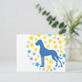 Great Dane Graphics Briefkaart (Staand voorkant)