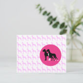 Great Dane Graphics Briefkaart (Staand voorkant)