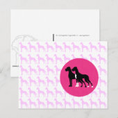Great Dane Graphics Briefkaart (Voorkant / Achterkant)