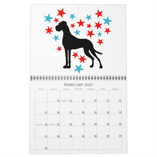 Great Dane Graphics Kalender (Feb 2027)