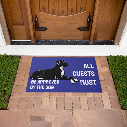 Great Dane Grappig  Deurmat (Buiten)
