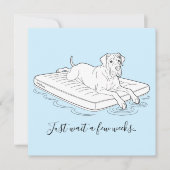 Great Dane grappige zomer  Kaart (Voorkant)