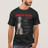 Great Dane Great Dane T-shirt (Voorkant)