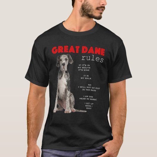 Great Dane Great Dane T-shirt (Voorkant)