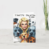 Great Dane Greeting Card Feestdagen Kaart (Voorkant)