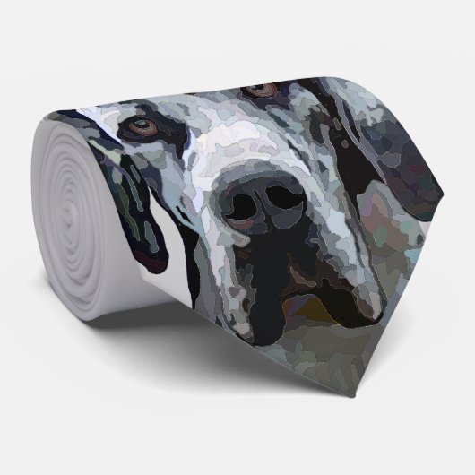 Great Dane "Gunner" Mannen Stropdas (Opgerold)