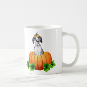 Great Dane Halloween Fawn/Mantle UC, aangepast Koffiemok