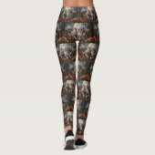 Great Dane Halloween Spoken Leggings (Achterkant)