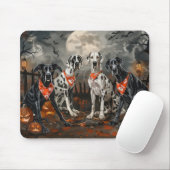 Great Dane Halloween Spoken Muismat (Met muis)