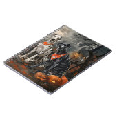 Great Dane Halloween Spoken Notitieboek (Linkerzijde)